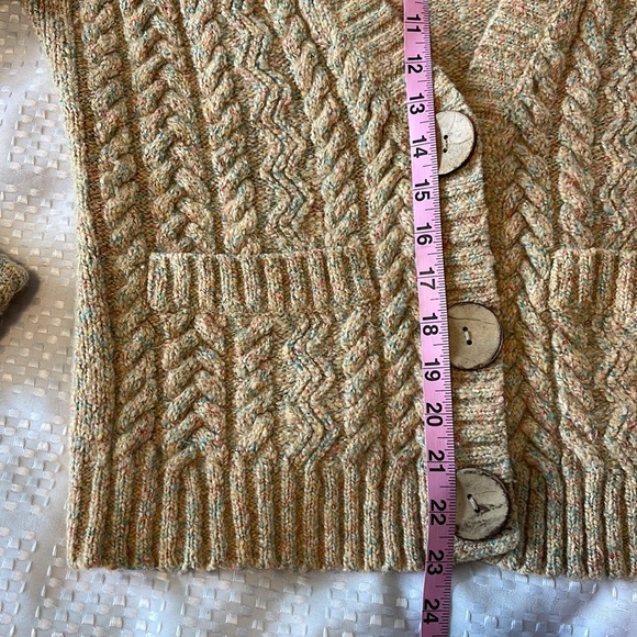 🌸Deane & White wool/cotton blend cardigan - Picture 9 of 12